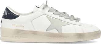 Golden Goose White Lace Up Sneakers
