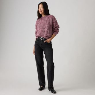 Levi's Easy Dad Jeans - Womens - 23X30 - Black