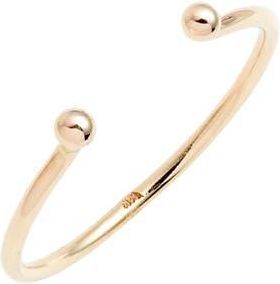 Poppy Finch Open Band Ring in Yellow Gold at Nordstrom, Size 6.5