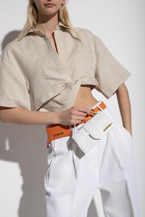 Jacquemus Le Bambino Shoulder Bag, Womens, White