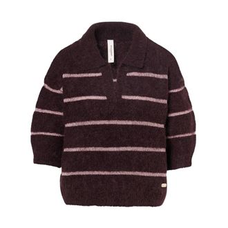 Beaumont Amsterdam Helene Pullover - Dames - Tops - Paars - Maat: S Wol