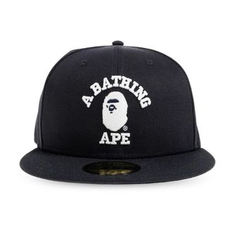A Bathing Ape Caps, male, Blue, Size: 2XL Logo Baseball Cap