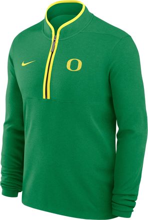 Nike Oregon Victory Nike Mens Dri-FIT College 1/2-Zip Long-Sleeve Top in Green | 0443394TUON-APS