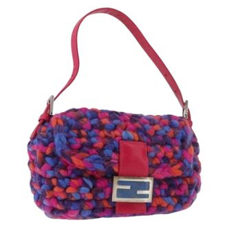Fendi Pre-owned Vintage Schoudertas - Dames - Pre-owned - Veelkleurig - Maat: ONE Size Wol