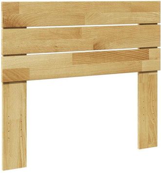 vidaXL Headboard 80 cm Solid Wood Oak Vidaxl
