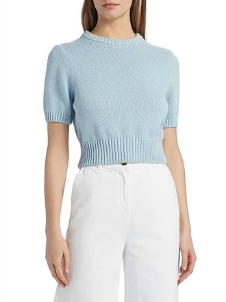 Toccin Elsie Sweater In Light Blue