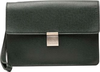 Louis Vuitton 2005 Taiga Selenga clutch bag - Groen