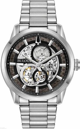Bulova Mens Sutton Black Dial Watch