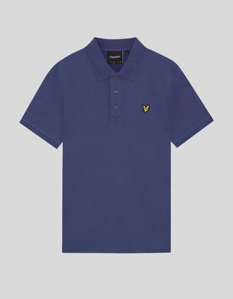 Lyle & Scott Lyle And Scott Mens Cotton Polo Shirt - Navy - Size: 46/Regular