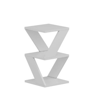 Calicosy Mesa auxiliar 3 niveles H50 cm - Blanco