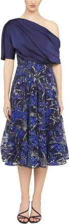 Theia Emory Tea Length Dress