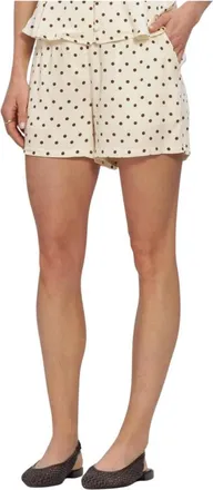 Ydence Ydence, Dames, Korte broeken, Beige, Maat: XL