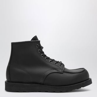 Red Wing Shoes Black Classic Moc boots in leather