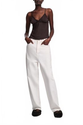 Dorothee Schumacher Denim Attraction Baggy Pant In Pure White