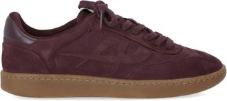 Ash Burgundy Nabuck Sneaker - Dames - Sneakers - Rood - 40 EU - Leer - Schoenen