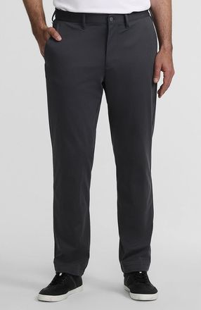 Lands End Traditional Fit Flex Performance Golf Pants in Charcoal at Nordstrom, Size 34 X 34