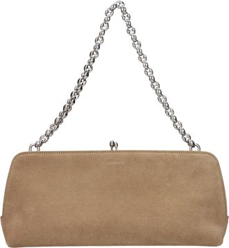 Jil Sander Beige Leather Womens Handbag