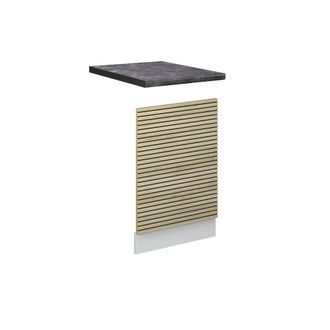 Vicco Panel Frontal Fame-line, Panel De Roble, 45 Cm, Et Antracita