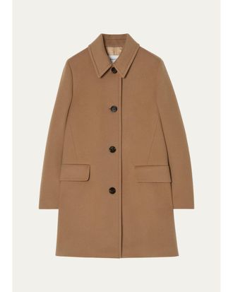 Burberry Gosford Wool-Cashmere Single-Breasted Coat