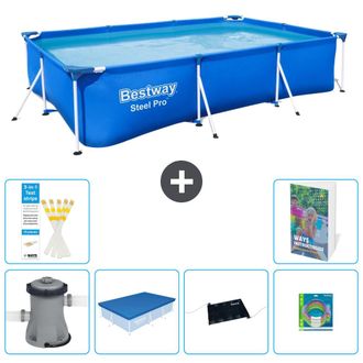 Bestway Piscina Bestway Steel Pro Rectangular - 300x201x66 Cm - 7-piezas S211