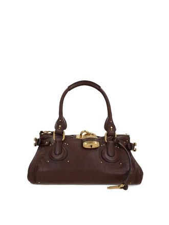 Chlo&eacute; Paddington Bag In Grained Leather