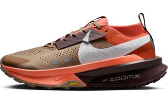 Nike Mens Zegama Trail 2 Sneaker, Khaki White Hyper Crimson Burgundy Crush, 7.5 UK