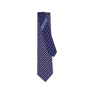 Ferragamo Charms Print Silk Tie