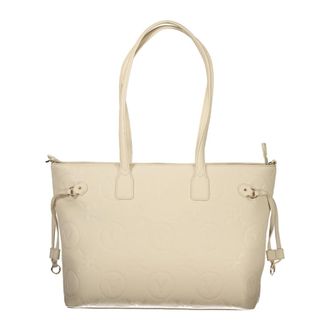 Mario Valentino Tote Bags, female, Beige, Size: ONE SIZE Samba Re Tote