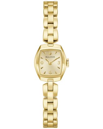 Bulova Quartz Champagne Dial Ladies Watch 97L201