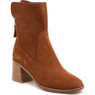 Kelsi Dagger Island Block Heel Bootie in Hickory at Nordstrom Rack, Size 9.5