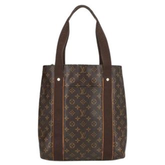 Louis Vuitton Pre-owned Tote Bags, female, Brown, Size: ONE SIZE Pre-owned Cabas Beaubourg Shopper