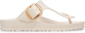 Birkenstock Gizeh Big Buckle Regular Fit - Dames - Slippers - Wit - 41 EU - Schoenen