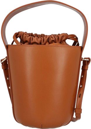 Chlo&eacute; Brown Calfskin Sense Bucket Bag, Never Carried (Authentic Pre-Loved)