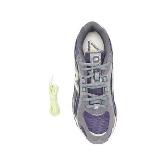 New Balance Suede and Mesh Low-Top Sneaker - Gray
