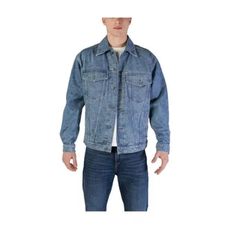 HUGO BOSS Heren, Jassen, Blauw, Maat: XS Denim