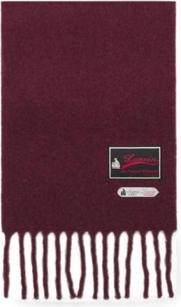Lanvin Zijde & Nylon Sjaal - Heren - Wintersjaals - Bruin - ONE Size - Nylon - Accessoires