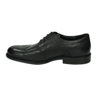 Lloyd Kaleb 25-851-00 - Heren - Nette schoenen - Zwart - 46 1/2 EU - Leer - Schoenen