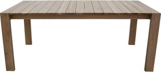 Kenay Home Mesa exterior madera maciza de acacia natural 180 x 75 cm