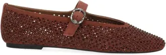 Kurt Geiger Schoenen, Dames, Bruin, 38 EU, Mayfair Ballerina Plat