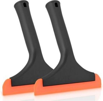 OEM Juego De 2 Limpiacristales De Silicona Con Orificios Para Colgar, 15 Cm, Limpiacristales Multifuncional Para Puertas, Espejos De Ducha, Ventanas, Cris