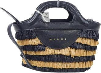 Marni Pre-owned Bucket Bags, female, Multicolor, Size: ONE SIZE Pre-owned Tropicalia micro bag