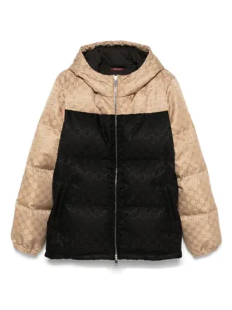 Gucci GG canvas puffer jacket - Black