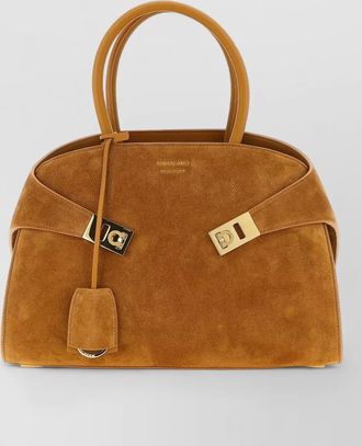 Ferragamo the hug bag small leather shoulder bag