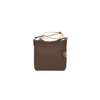 Michael Kors Cross Body Bags, female, Brown, Size: ONE SIZE Jet Set Travel Small North South Crossbody