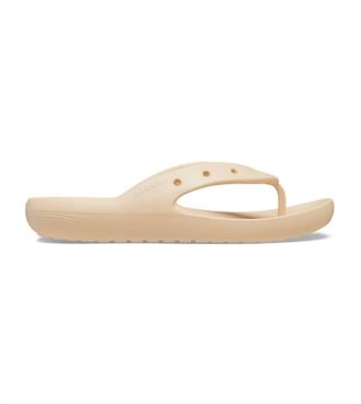 Crocs Mens Classic Flip V2 Sandals In Shitake