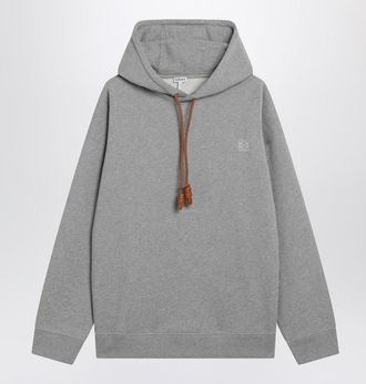 Loewe Gray Sweatshirt With Flamenco Drawstring