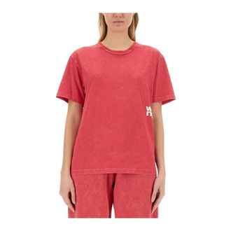 Alexander Wang Dames, Tops, Roze, Maat: 2XS Katoen