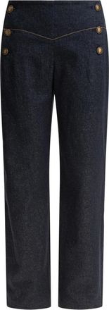 Ines De La Fressange Mujer, Pantalones, Azul, Talla: S