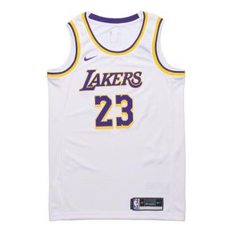 Nike NBA Leborn James Los Angeles Lakers 2020 Association Swingman Jersey 23 CW3595-101