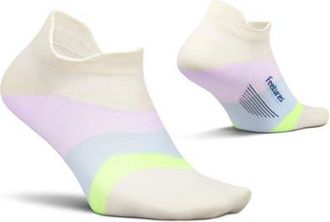 Feetures Elite Ultra Light Cushion Ankle Socks Sport Sock with Targeted Compression in Lilac Breeze at Nordstrom, Size Medium